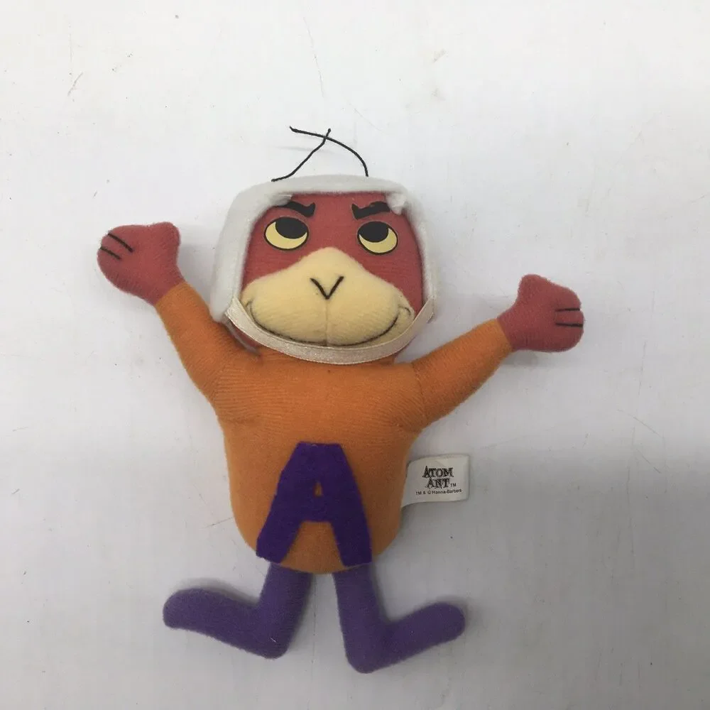 Vintage Atom AntPlush Warner Bros Hanna Barbera Dairy Queen 5.75” Y2K